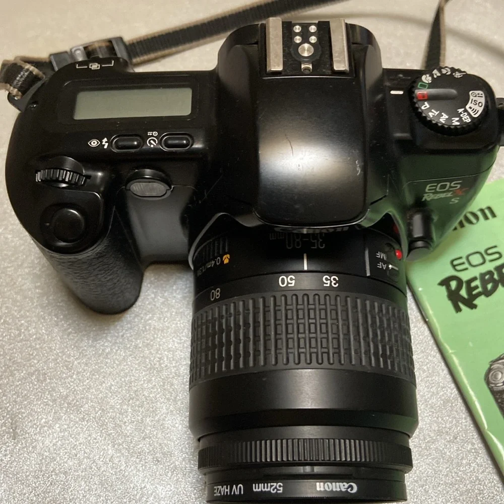 Canon Rebel EOS X film